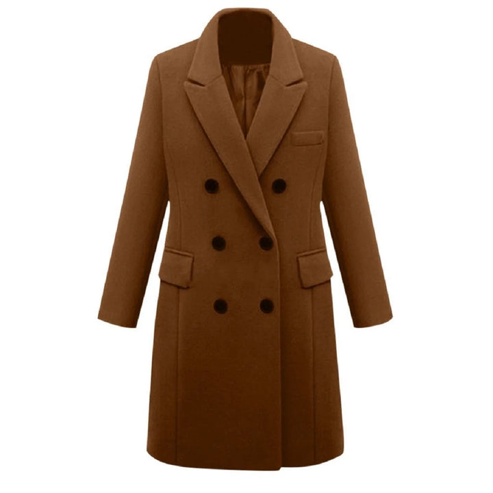 Autumn Winter Loose Ladies Long Trench Coat Jacket Causal