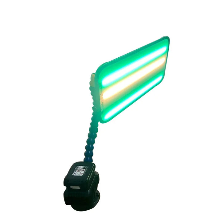 Auto sheet metal concave repair lamp sucker leveling lamp lithium electric adsorption body glass angle can be adjusted 9 colors