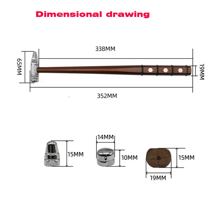 New car dent repair shaping hammer scratch hammer no scratch PDR repair tool