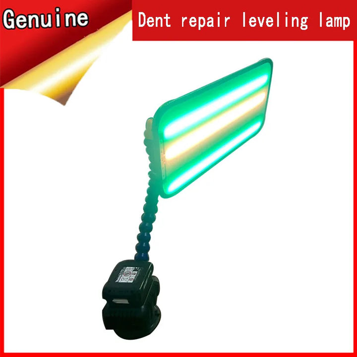 Auto sheet metal concave repair lamp sucker leveling lamp lithium electric adsorption body glass angle can be adjusted 9 colors