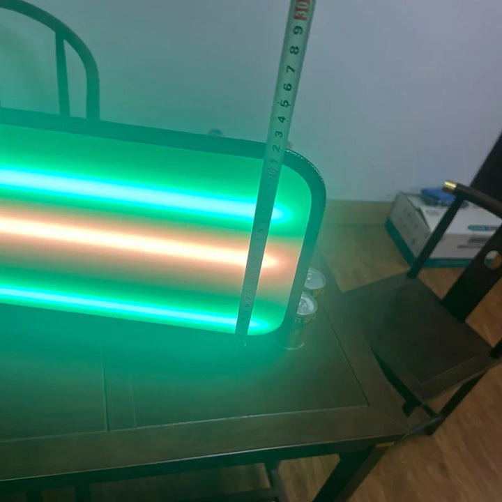 Auto sheet metal concave repair lamp sucker leveling lamp lithium electric adsorption body glass angle can be adjusted 9 colors